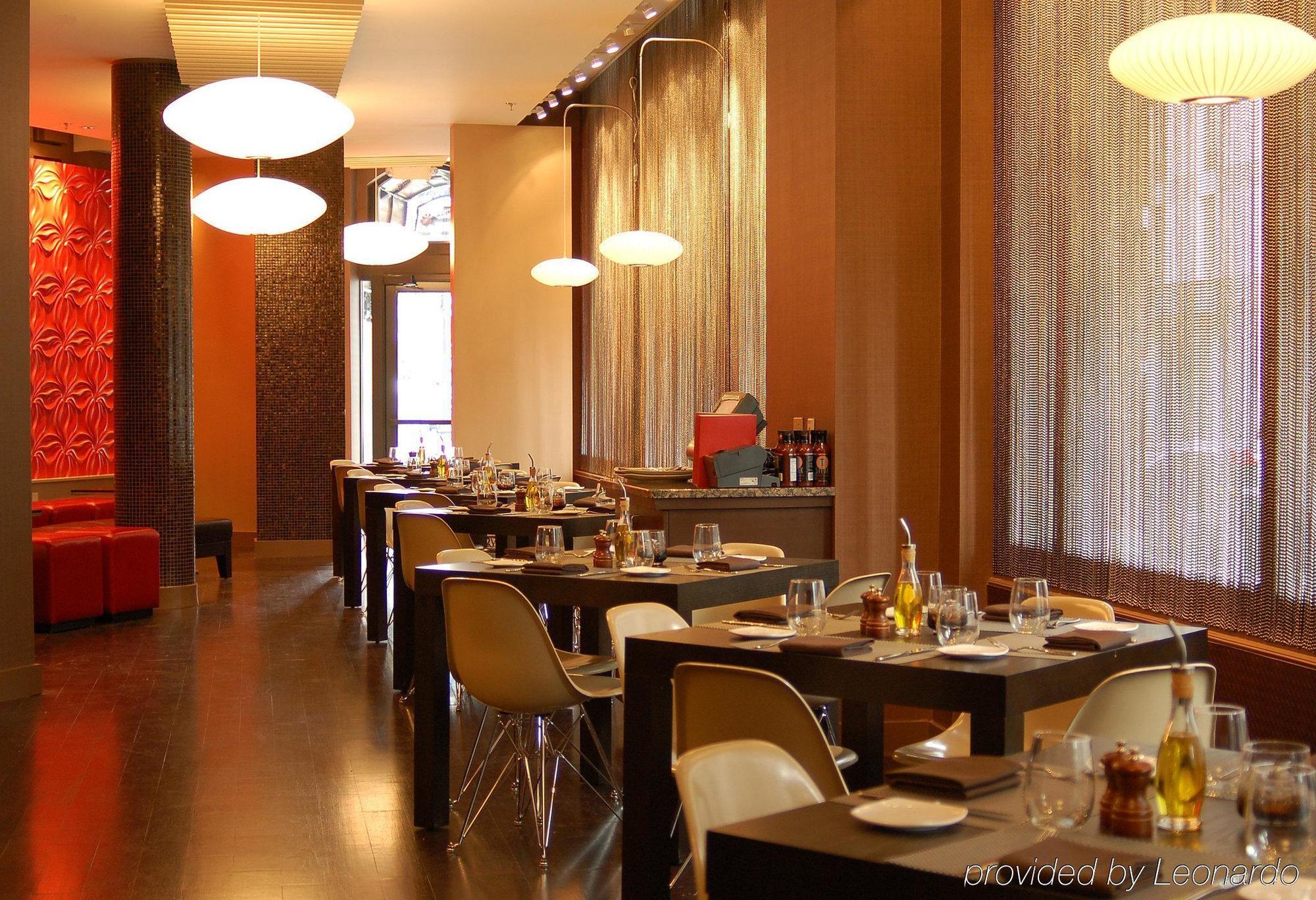 Hotel The Boxer Boston Restaurace fotografie